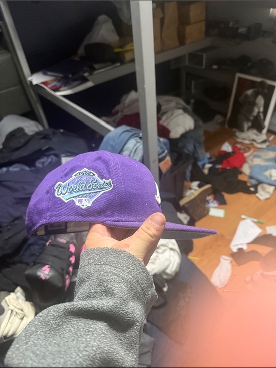 New Era Other - New Era Purple World Series Baseball Cap rare not made anymore